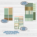 St. Patrick’s Day | 7x9 Plum Daily Planner Kit Stickers | Emerald Isle | KIT-512-L