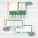 St. Patrick’s Day | A5 Plum Monthly & Dashboard Planner Kit Stickers | Emerald Isle | KIT-512-P