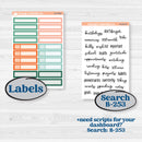 Playful March Florals | 7x9 Erin Condren Life Planner Monthly & Dashboard Sticker Kit | Millie | KIT-513-N