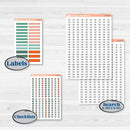 Playful March Florals | Laurel Denise Jo Large Planner Kit Stickers | Millie | KIT-513-X