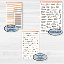 Early Spring Florals | Hobonichi Cousin Weekly & Daily Planner Kit Stickers | Grow | KIT-514-E