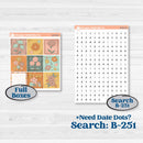 Early Spring Florals | Hobonichi Cousin Weekly & Daily Planner Kit Stickers | Grow | KIT-514-E