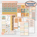Early Spring Florals | Hobonichi Cousin Weekly & Daily Planner Kit Stickers | Grow | KIT-514-E