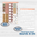 Houseplants & Plants Kit | Hobonichi Weeks Weekly Planner Kit Stickers | Aloe There | KIT-515-F
