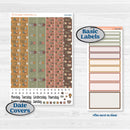 Houseplants & Plants Kit | 7x9 Erin Condren Daily Duo Planner Kit Stickers | Aloe There | KIT-515-K