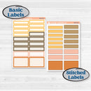 Spring Birds | Weekly Add-On Labels Planner Kit Stickers | Nectar | KIT-516-C