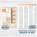 Spring Birds | Hobonichi Cousin Weekly & Daily Planner Kit Stickers | Nectar | KIT-516-E
