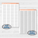 Reading Rating Journal Starter Pack | Reading Journal Stickers | BU-134