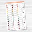 Birthday Stitched Labels | Planner Stickers | L-537