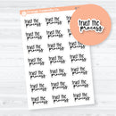 Trust the Process Motivational Quote Labels | Deco Planner Stickers | D-377-B