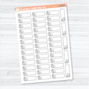 Anniversary Stitched Labels | Planner Stickers | L-538