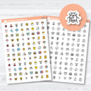 April Easter & Earth Day Icon Stickers | Planner Stickers | I-302