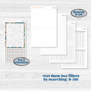 Easter Spring Kit | 7x9 Erin Condren Daily Duo Planner Stickers | Easter Basket | KIT-517-K