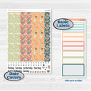 Easter Spring Kit | 7x9 Erin Condren Daily Duo Planner Stickers | Easter Basket | KIT-517-K