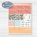 Easter Spring Kit | Hobonichi Cousin Monthly Planner Kit Stickers | Easter Basket | KIT-517-S