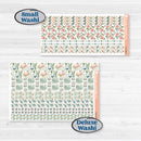 Spring Floral Kit | Weekly Add-On Planner Kit Stickers | Garden Oasis | KIT-518-B