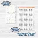 Spring Floral Kit | Journaling or Scrapbooking Kit | Creative Junk Journal Planner Stickers | Garden Oasis | KIT-518-D