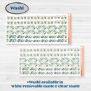 Spring Floral Kit | Journaling or Scrapbooking Kit | Creative Junk Journal Planner Stickers | Garden Oasis | KIT-518-D