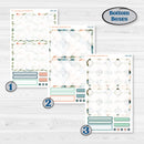 Spring Floral Kit | A5 Daily Duo Planner Kit Stickers | Garden Oasis | KIT-518-J