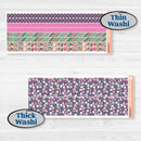 Bright Florals | Weekly Add-On Planner Kit Stickers | Bitty Blooms | KIT-519-B