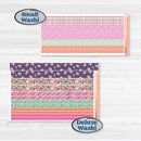Bright Florals | Weekly Add-On Planner Kit Stickers | Bitty Blooms | KIT-519-B