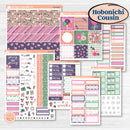 Bright Florals | Hobonichi Cousin Weekly & Daily Planner Kit Stickers | Bitty Blooms | KIT-519-E