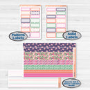 Bright Florals | Hobonichi Cousin Weekly & Daily Planner Kit Stickers | Bitty Blooms | KIT-519-E