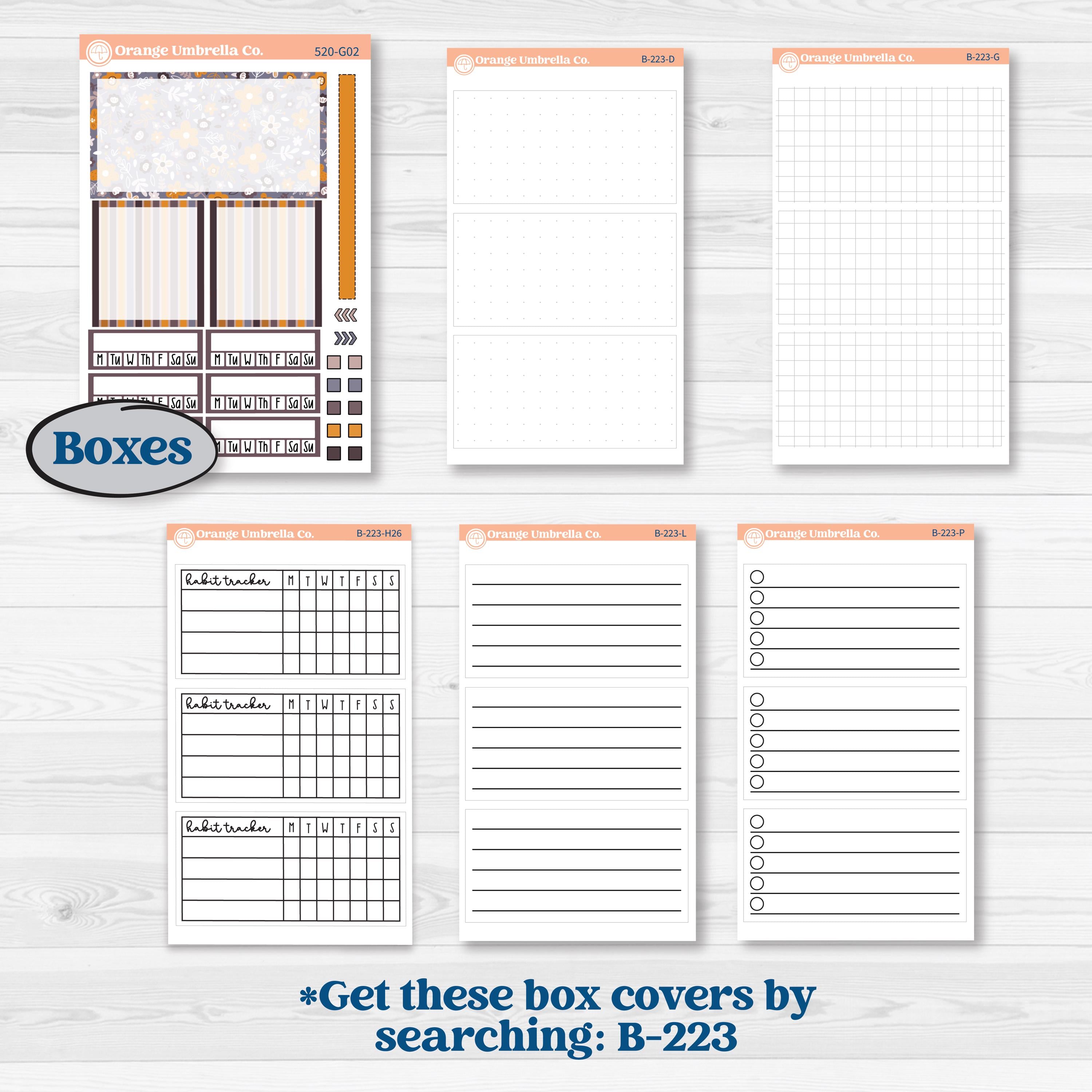 Playful Easter Bunnies | Erin Condren Weekly Dashboard Planner Kit Stickers | Bunny Hop | KIT-520-G