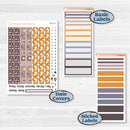 Playful Easter Bunnies | 7x9 Plum Daily Planner Kit Stickers | Bunny Hop | KIT-520-L