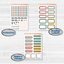 Rainy Day | Weekly Add-On Labels Planner Kit Stickers | Stellas Umbrella | KIT-521-C