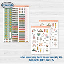 Rainy Day | Journaling or Scrapbooking Kit | Creative Junk Journal Planner Stickers | Stellas Umbrella | KIT-521-D