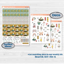 Rainy Day | Hobonichi Cousin Weekly & Daily Planner Kit Stickers | Stellas Umbrella | KIT-521-E