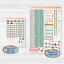 Rainy Day | 7x9 Erin Condren Daily Duo Planner Kit Stickers | Stellas Umbrella | KIT-521-K