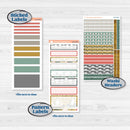 Rainy Day | 7x9 Erin Condren Daily Duo Planner Kit Stickers | Stellas Umbrella | KIT-521-K