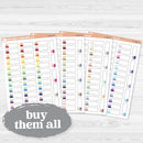 Birthday Stitched Labels | Planner Stickers | L-537