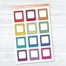 Doodled Polaroid Journaling Labels | Planner Stickers | L-539