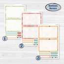 Easter Spring Kit | A5 Daily Duo Planner Kit Stickers | Easter Basket | KIT-517-J