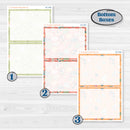 Easter Spring Kit | 7x9 Erin Condren Daily Duo Planner Stickers | Easter Basket | KIT-517-K