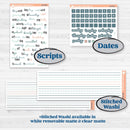 Spring Floral Kit | Weekly Add-On Planner Kit Stickers | Garden Oasis | KIT-518-B