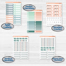 Spring Floral Kit | Weekly Add-On Labels Planner Kit Stickers | Garden Oasis | KIT-518-C