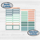 Spring Floral Kit | Weekly Add-On Labels Planner Kit Stickers | Garden Oasis | KIT-518-C