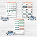 Spring Floral Kit | Weekly Add-On Labels Planner Kit Stickers | Garden Oasis | KIT-518-C