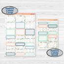Spring Floral Kit | Weekly Add-On Labels Planner Kit Stickers | Garden Oasis | KIT-518-C