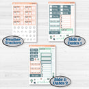 Spring Floral Kit | Hobonichi Cousin Weekly & Daily Planner Kit Stickers | Garden Oasis | KIT-518-E
