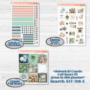 Spring Floral Kit | Erin Condren Weekly Dashboard Planner Kit Stickers | Garden Oasis | KIT-518-G