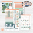 Spring Floral Kit | Erin Condren Weekly Dashboard Planner Kit Stickers | Garden Oasis | KIT-518-G