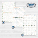 Spring Floral Kit | 7x9 Erin Condren Daily Duo Planner Stickers | Garden Oasis | KIT-518-K