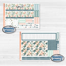 Spring Floral Kit | A5 Erin Condren Monthly & Productivity Dashboard Sticker Kit | Garden Oasis | KIT-518-M