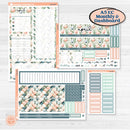 Spring Floral Kit | A5 Erin Condren Monthly & Productivity Dashboard Sticker Kit | Garden Oasis | KIT-518-M