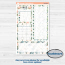 Spring Floral Kit | A5 Erin Condren Monthly & Productivity Dashboard Sticker Kit | Garden Oasis | KIT-518-M